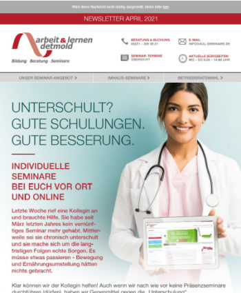 April 2021: Leidet ihr auch an Unterschulung? April 2021: Leidet ihr auch an Unterschulung?