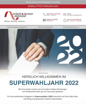 Februar 2022: Das Superwahljahr 2022 Februar 2022: Das Superwahljahr 2022