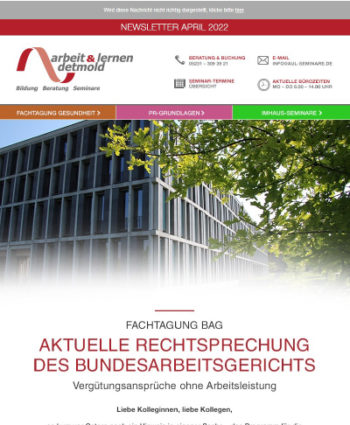 April 2022/2: Fachtagung BAG April 2022/2: Fachtagung BAG