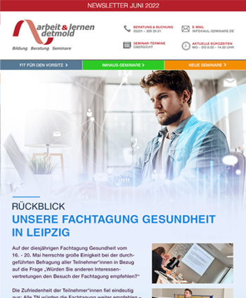 Juni 2022: Neue Seminare für Betriebsräte Juni 2022: Neue Seminare für Betriebsräte