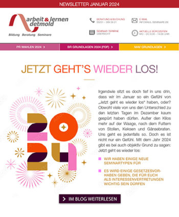 Januar 2024: Jetzt geht's wieder los: Was 2024 wichtig wird Januar 2024: Jetzt geht's wieder los: Was 2024 wichtig wird