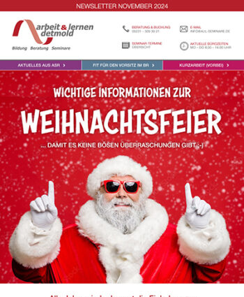 Weihnachtsfeiern ohne böse Überraschungen Weihnachtsfeiern ohne böse Überraschungen
