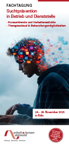 Download Flyer Fachtagung Suchtprävention in Betrieb und Dienststelle